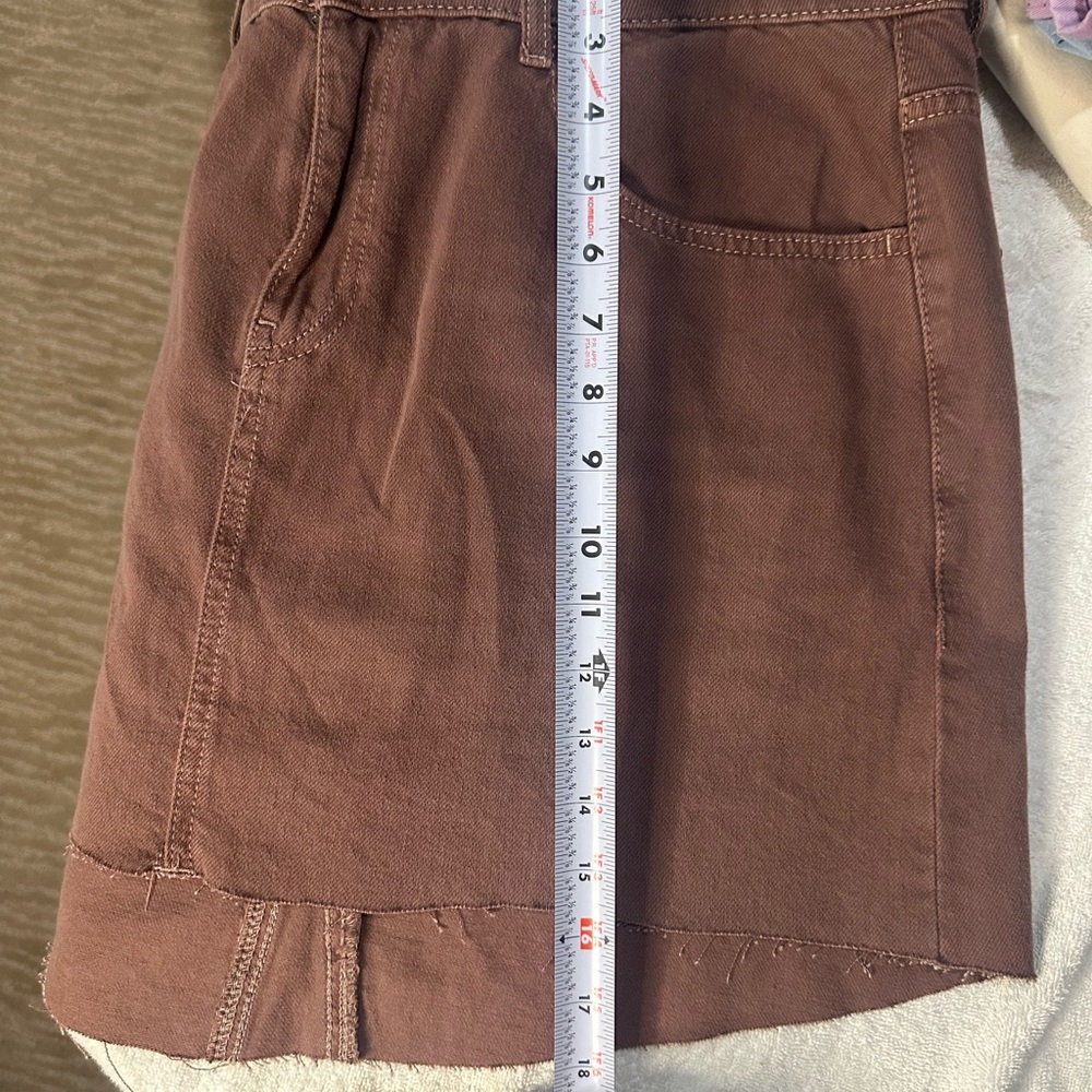 SIZE XL BDG Brown Mini Skirt - Picture 5 of 6